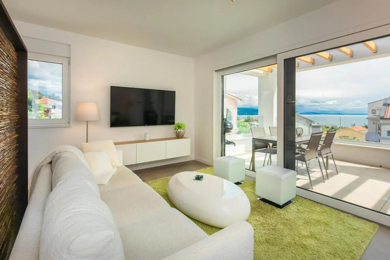 Apartment Krk With Jacuzzi Krk Town Croatia